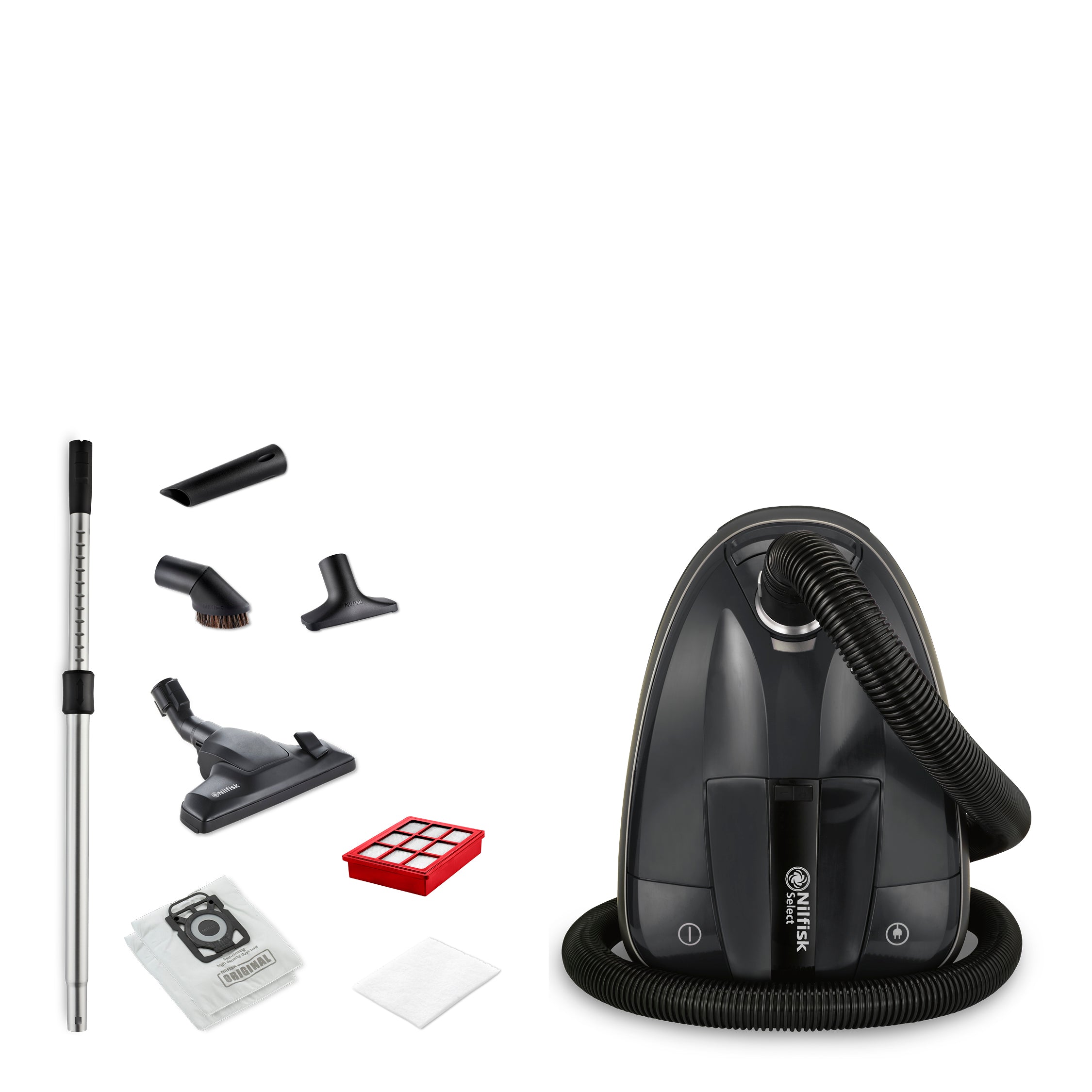 Select stofzuiger, Zwart, 650 W