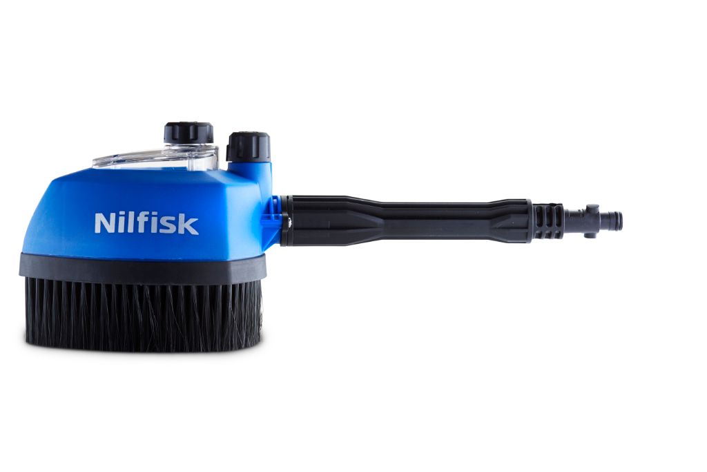 Multi brush kit with detergent tank (Incl. soft car, garden and rim brush heads)