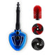 Multi brush kit with detergent tank (Incl. soft car, garden and rim brush heads)