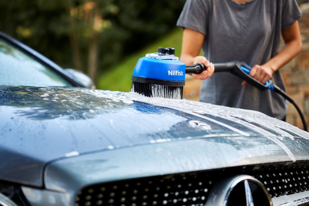 Tête de brosse pour voiture pour multibrosse