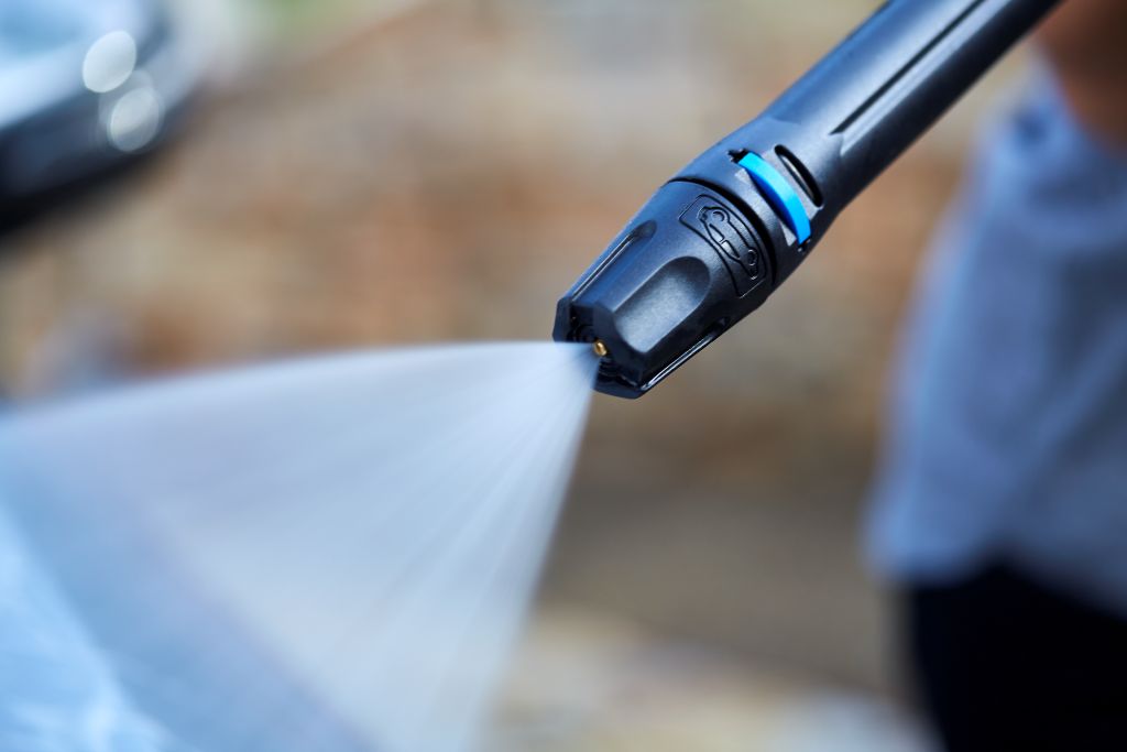 Click&Clean autoset voor hogedrukreinigers
