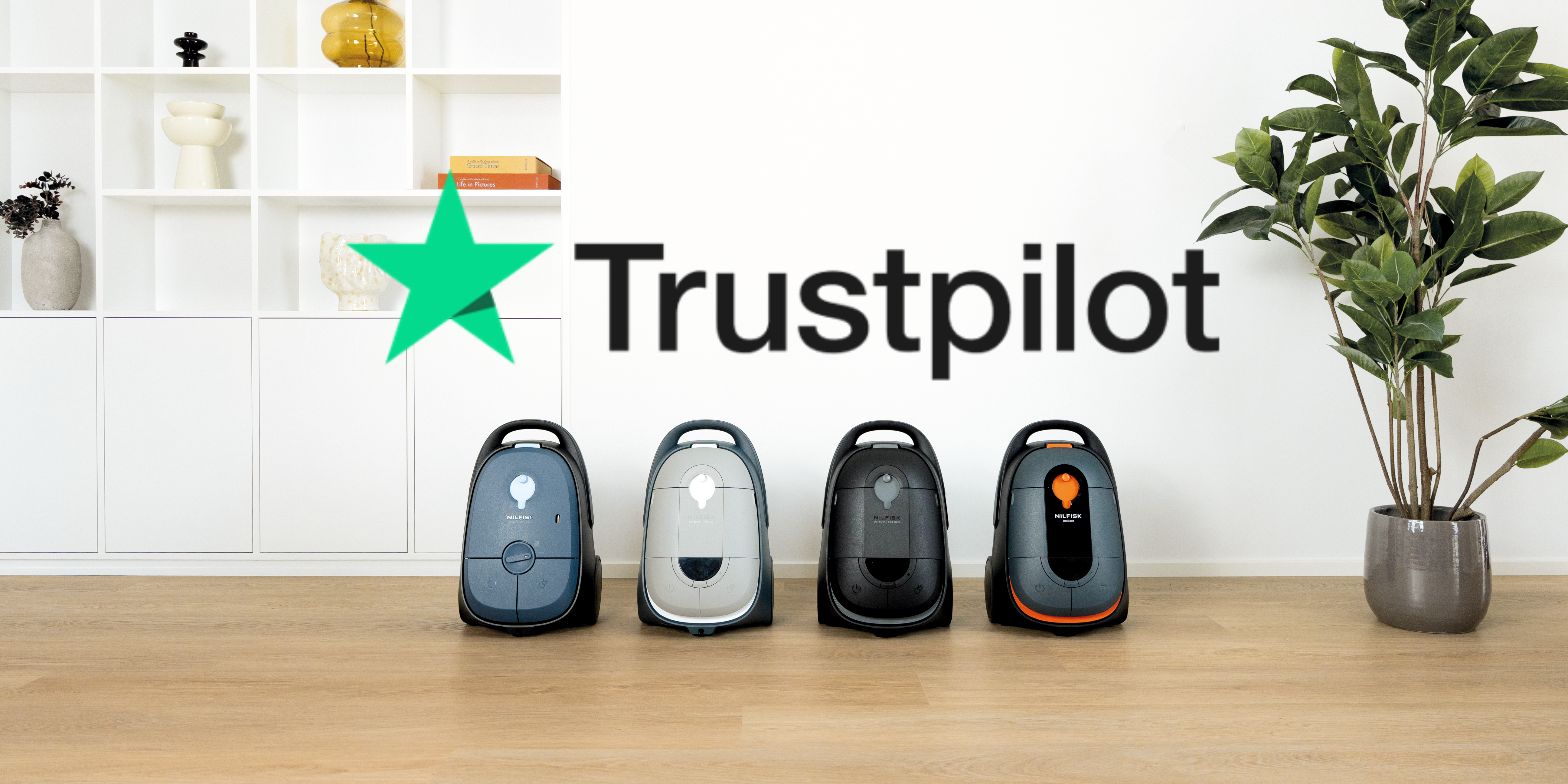 Valgt af kunder: Nilfisks Trustpilot-score