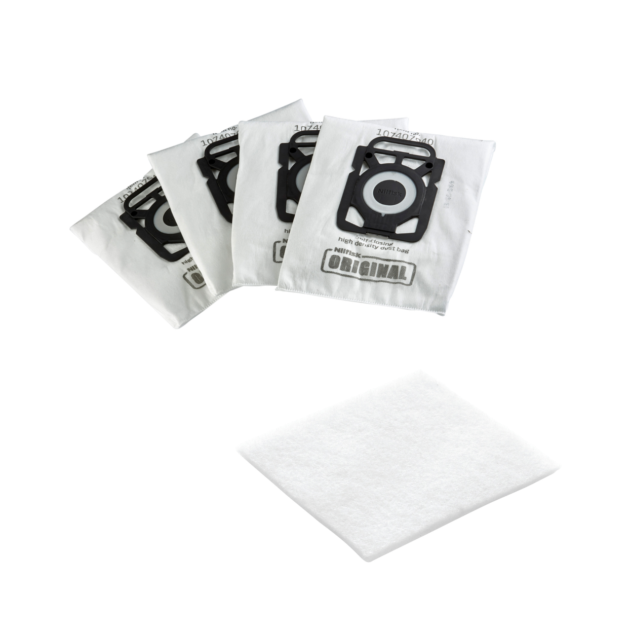 Sacs pour aspirateur Elite, Extreme, King, 4+1 pièces