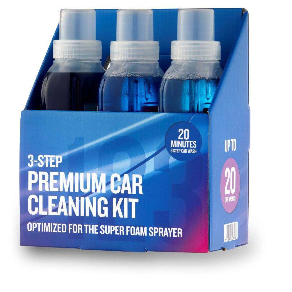 Hochdruckreiniger Reinigungsmittel-Set Auto - 3 Teile