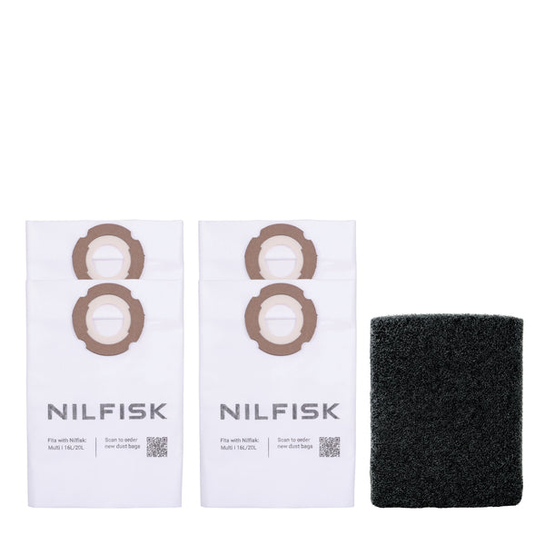 4-fleece-støvposer til Multi I 16 & 20