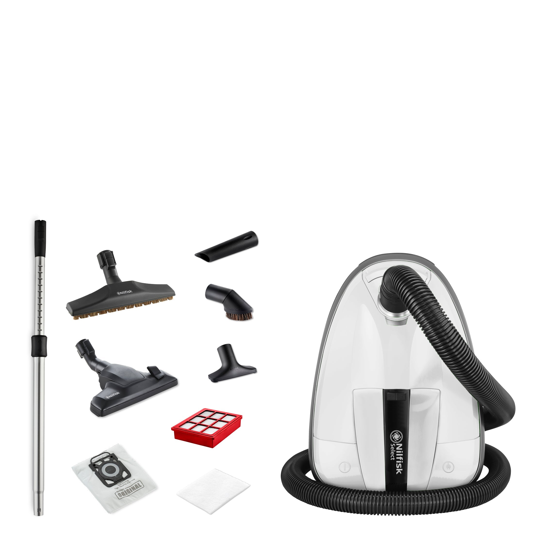 Select støvsuger, Hvit, 650 W