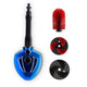 La multibrosse rotative auto et jardin pour nettoyeur haute pression