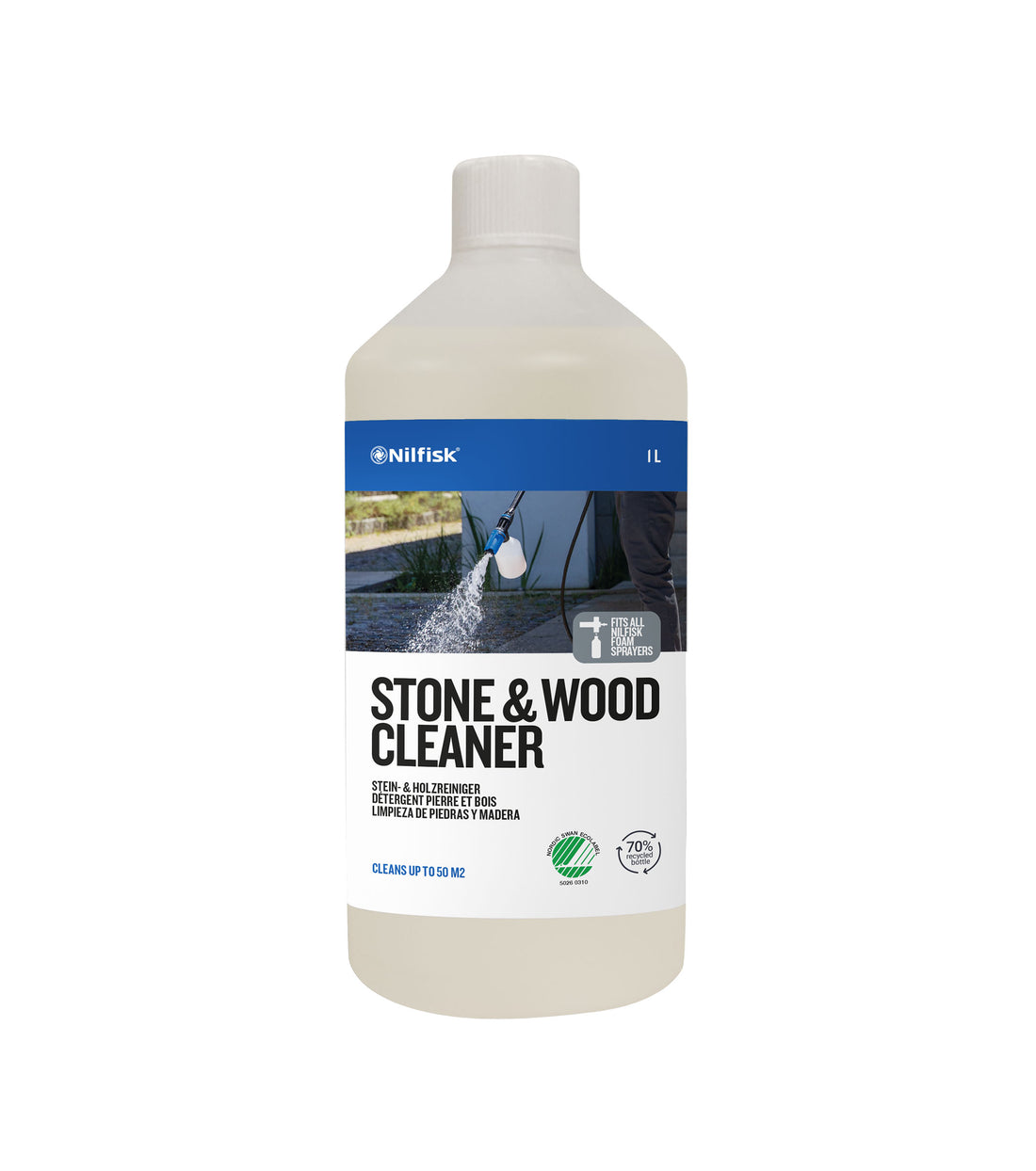 Detergente para piedra y madera 2.5L / 1L