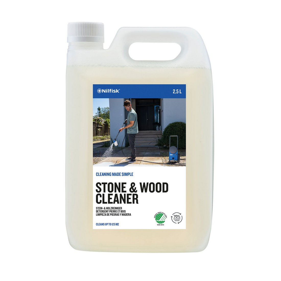 Steen- &amp; houtreiniger 2.5L / 1L