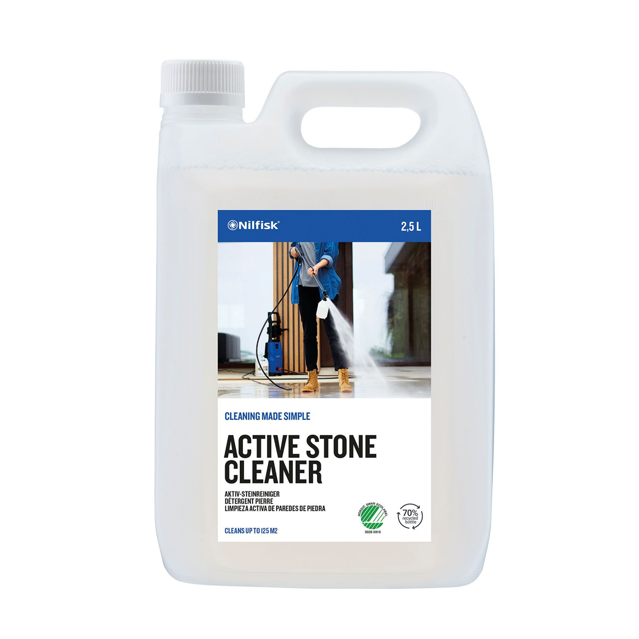 Limpador de pedra ativo 2.5L / 1L