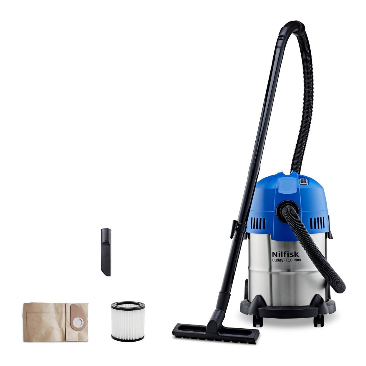 Buddy II 18 Inox Aspirateur eau et poussière, 1200 W