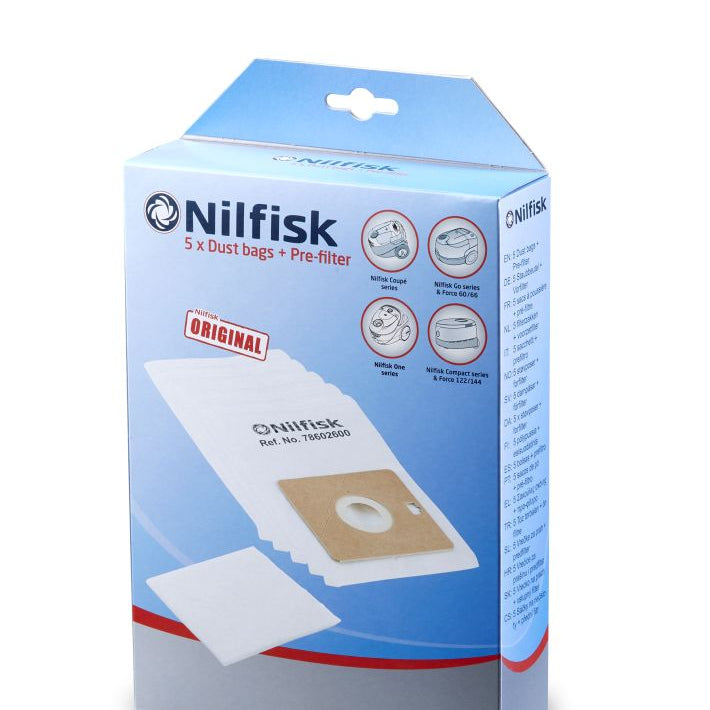 Staubsaugerbeutel für One, Go, Coupé, 5+1 Stück