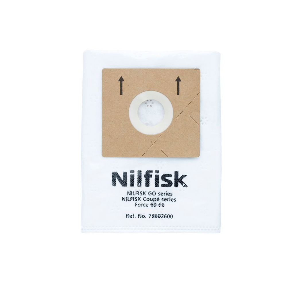 5 Sacchetti Filtro Per Aspirapolvere Nilfisk AERO 26-01 PC X – Kallefornia K911, Microtessuto