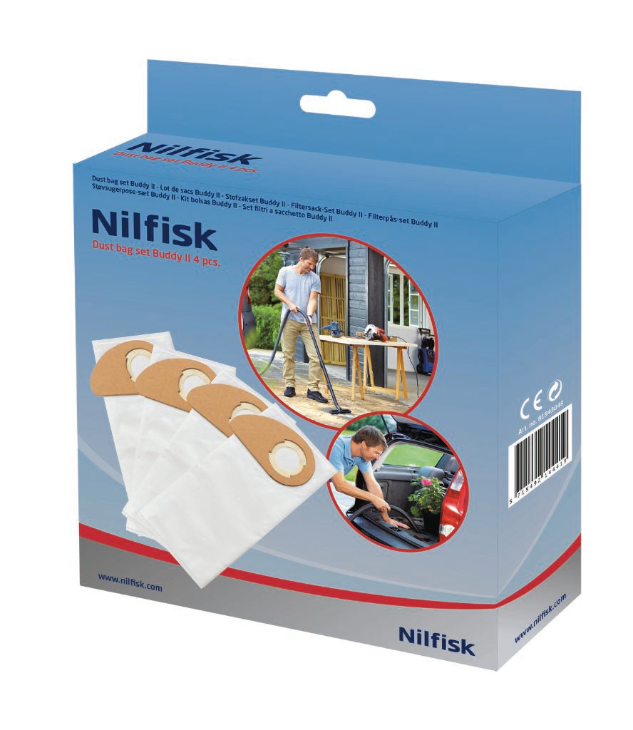 Bolsas de papel para aspirador Nilfisk - Comprar