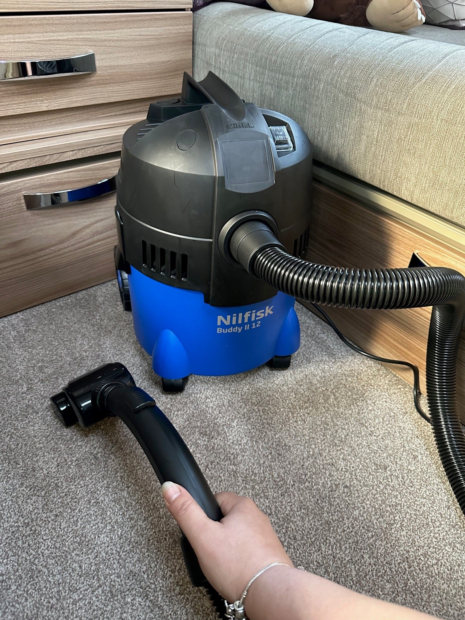 Buddy II 12 Car Våt- och torrdammsugare, 1200 W