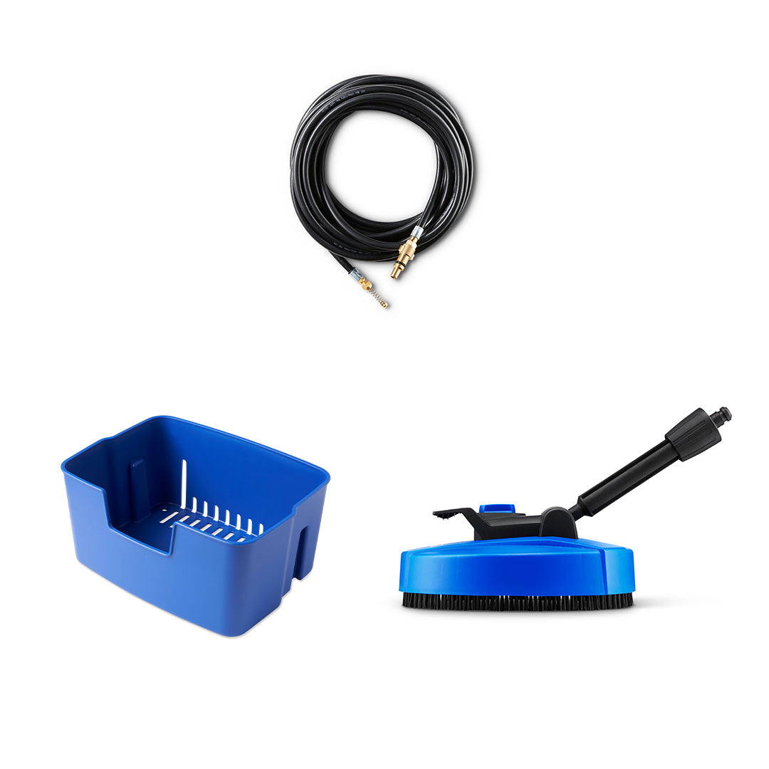 Kit de acessórios DIY para máquinas de lavar a pressão Core 140 - 3 peças.
